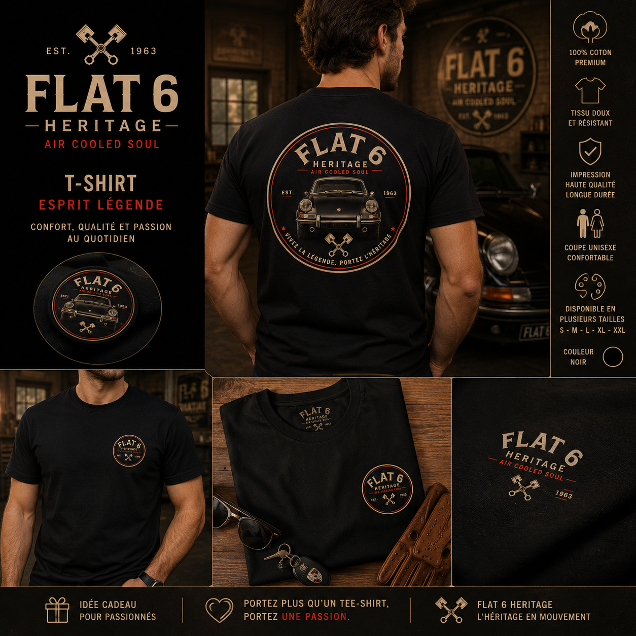 Tee shirt Héritage